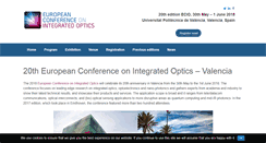 Desktop Screenshot of ecio-conference.org
